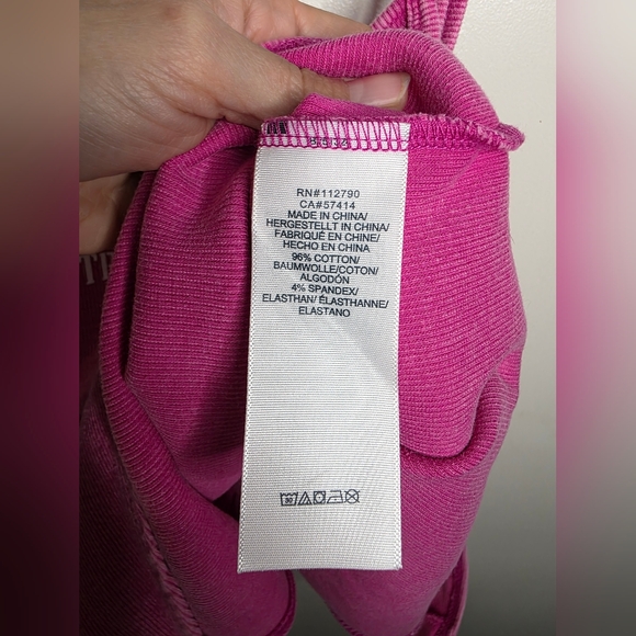 True Religion Fuchsia Vintage Wash Cami Bodysuit - Picture 4 of 11